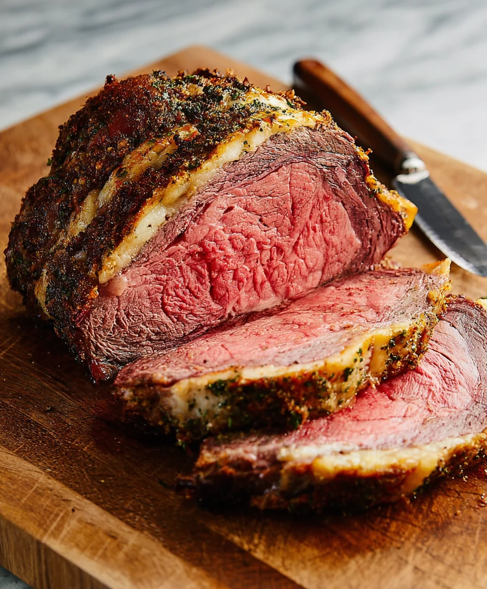 Best No Fail Prime Rib Garlic Herb Crust Recipe
