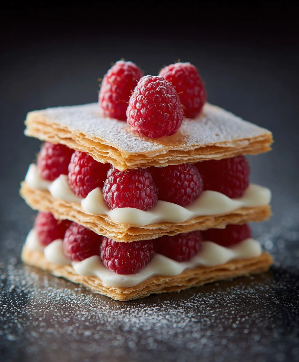 Raspberry Mille-Feuille Cookies-Deliciously Sweet Treat