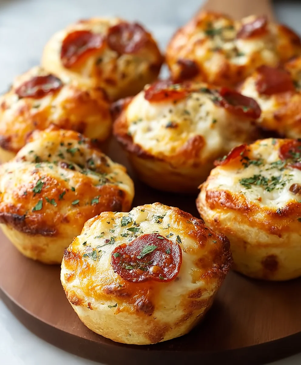 Easy Baked Pizza Puffs - Delicious Bites