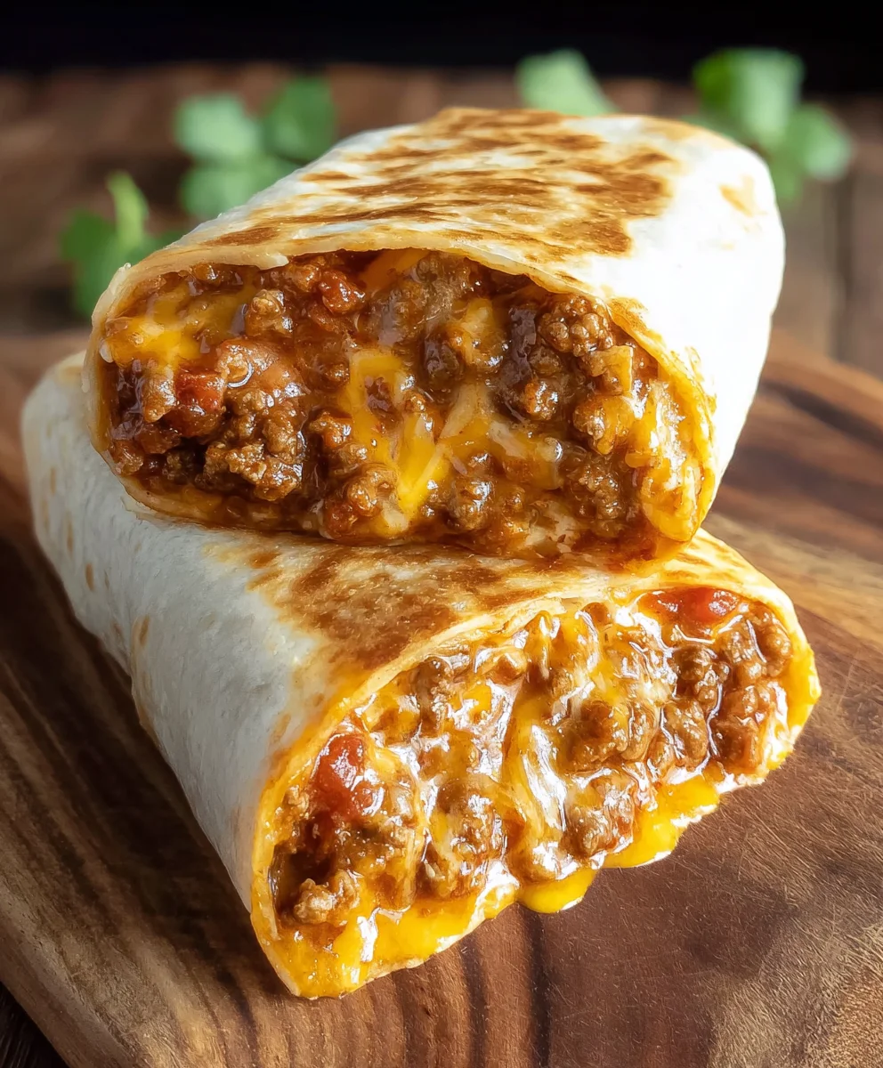 Copycat Taco Bell Chili Cheese Burrito Recipe
