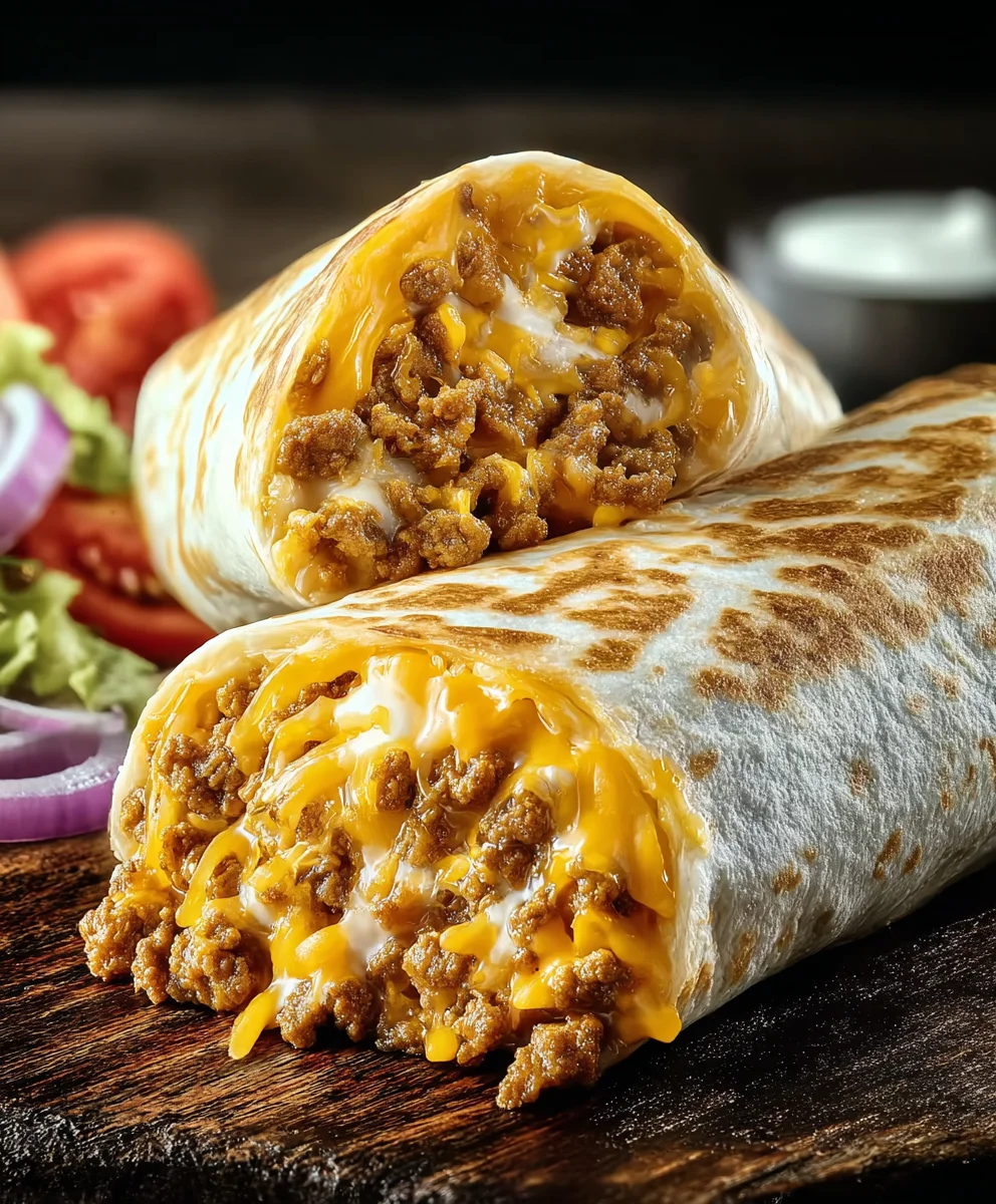 Copycat Beefy Melt Burrito Recipe