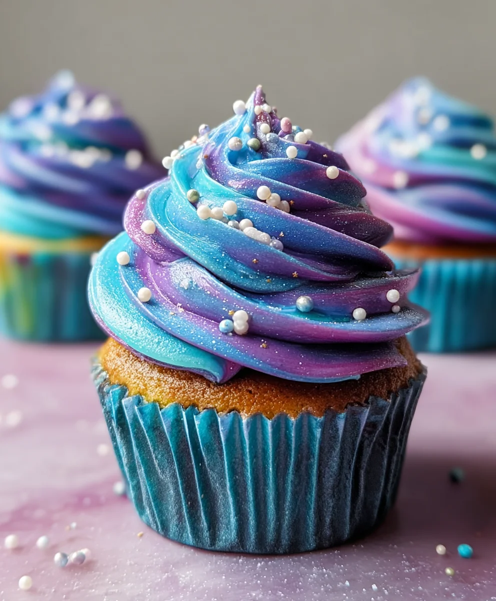 Galaxy Cupcakes