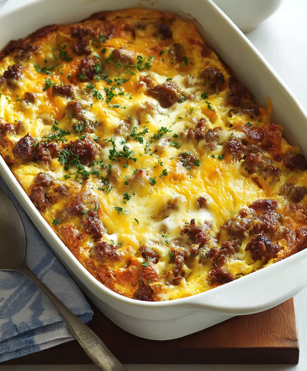 Ina Garten Breakfast Casserole - Easy Make-Ahead Brunch