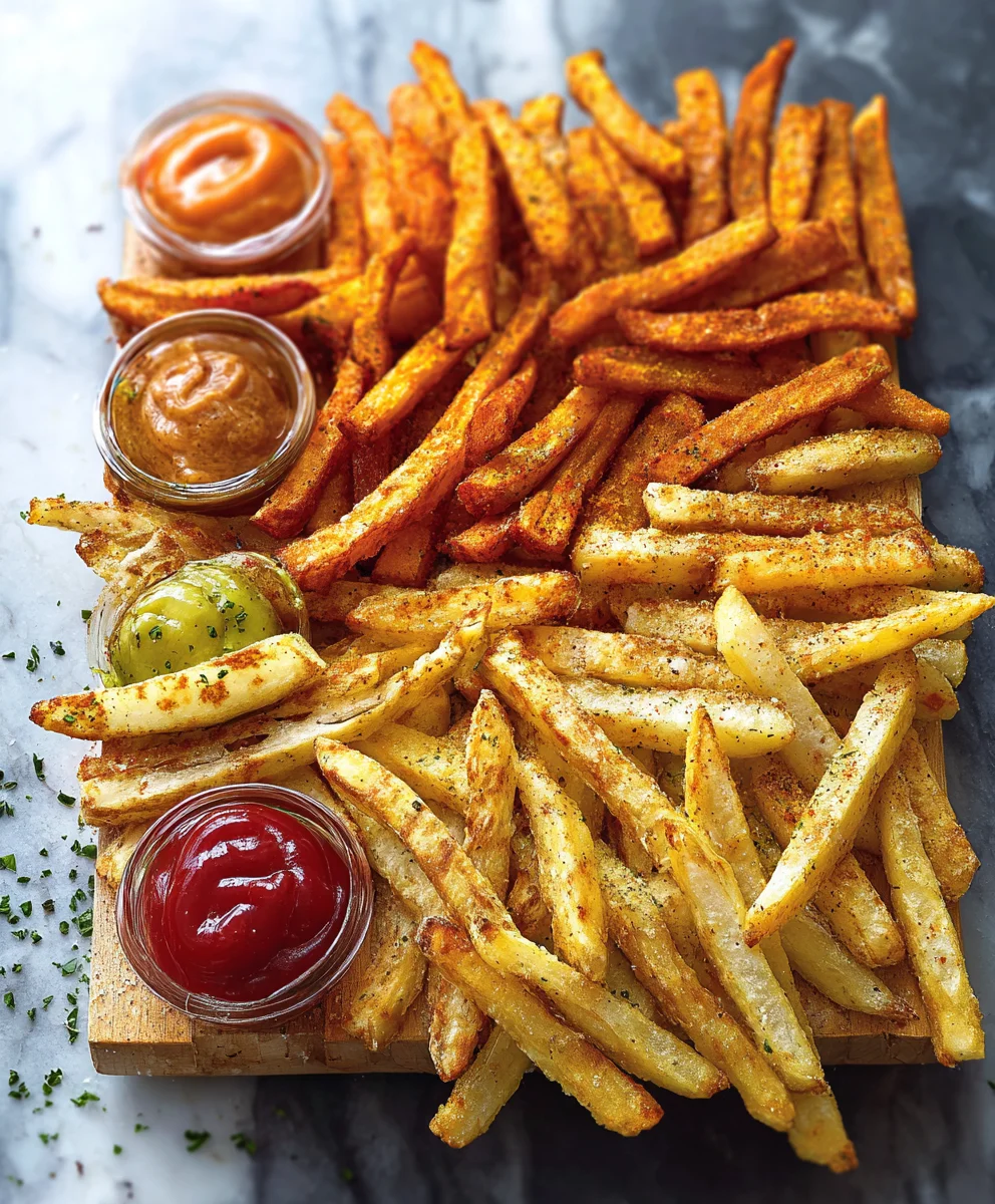 French Fry Board Ideas-Easy Appetizer Board