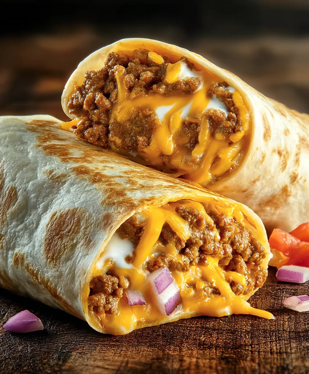 Copycat Beefy Melt Burrito Recipe
