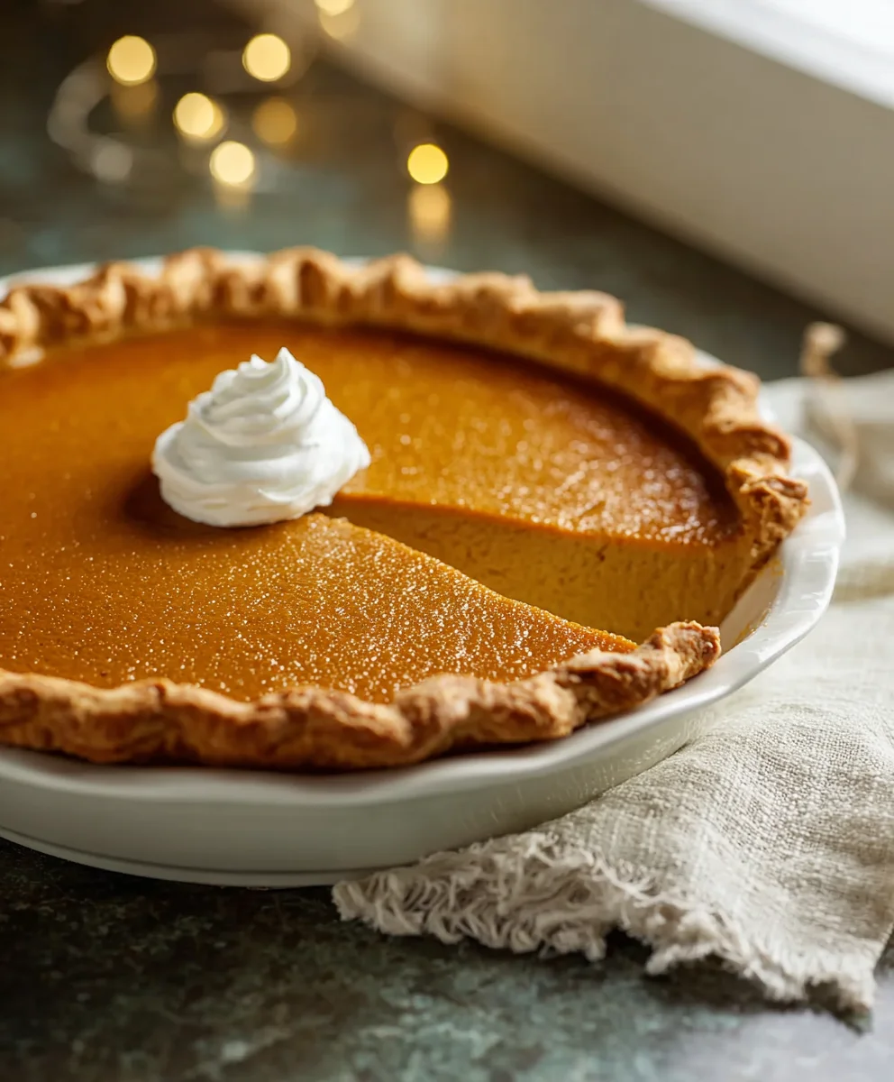 Easy Classic Pumpkin Pie Recipe - Delicious Fall Dessert