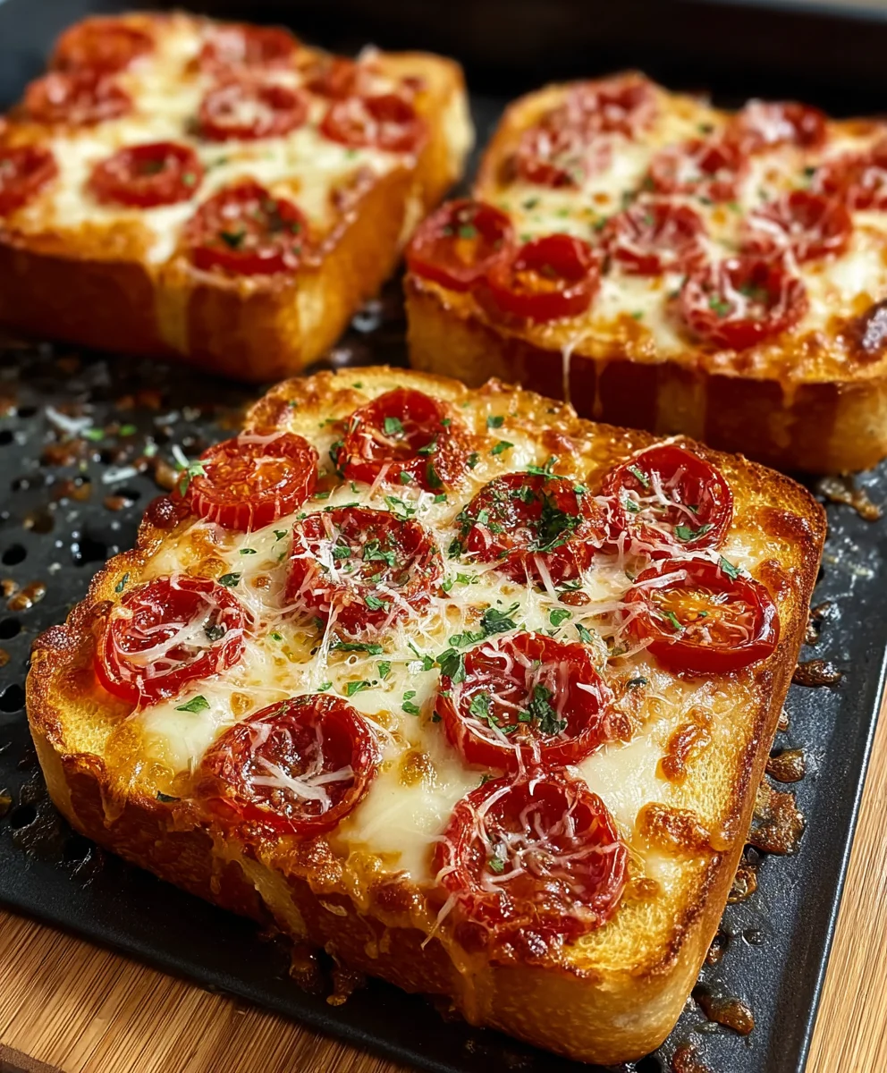Texas Toast Pizza- Quick & Easy Family Favorite