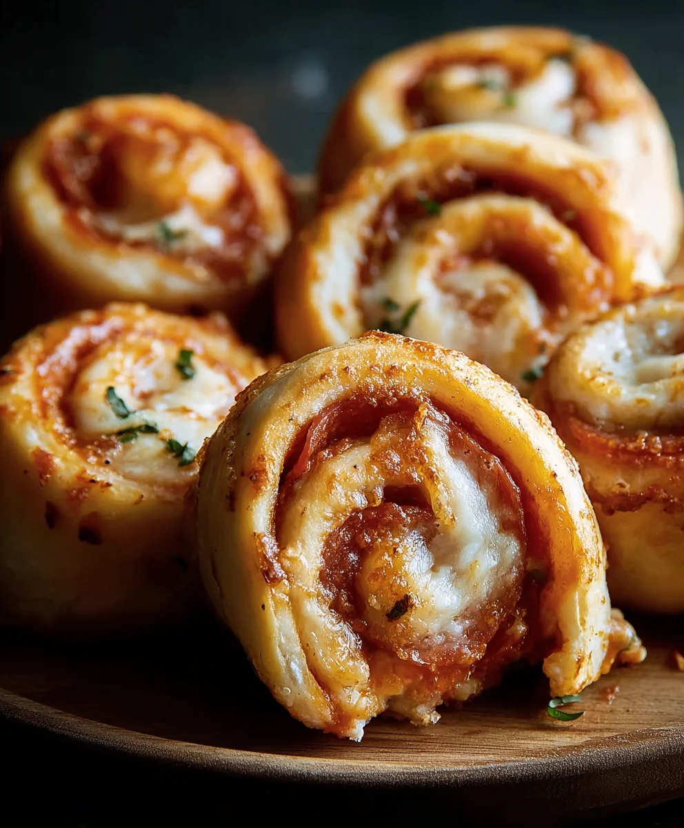 Homemade Beef Pepperoni Pizza Rolls - Easy Recipe