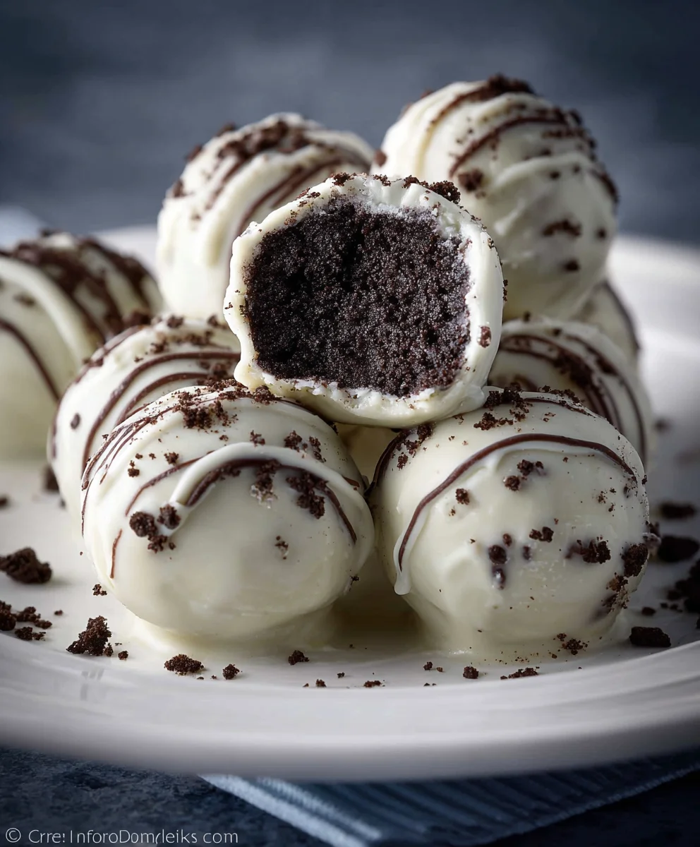 Easy Oreo Cake Balls Recipe-Decadent Treat