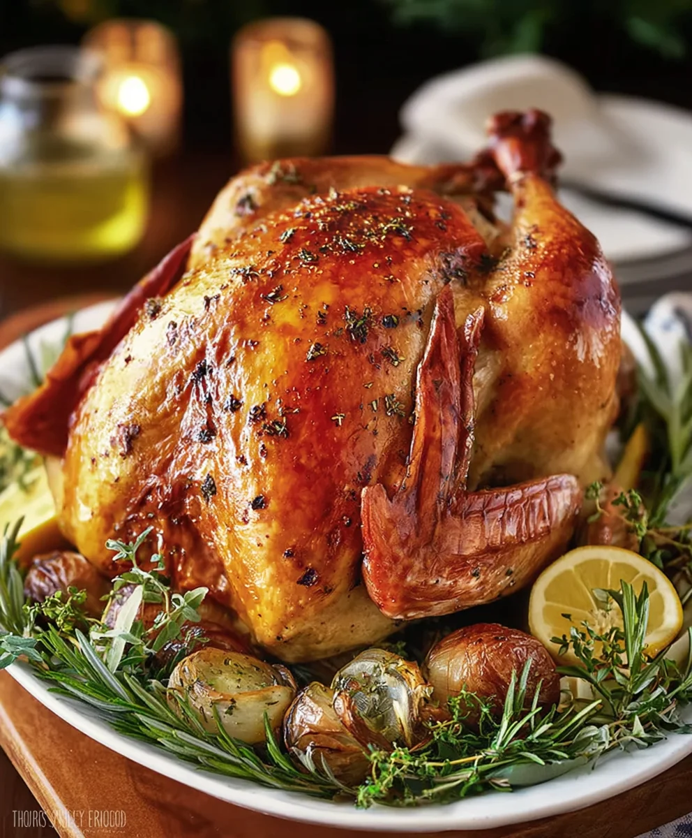 Juicy Perfect Roast Turkey-Simple Delicious Recipe