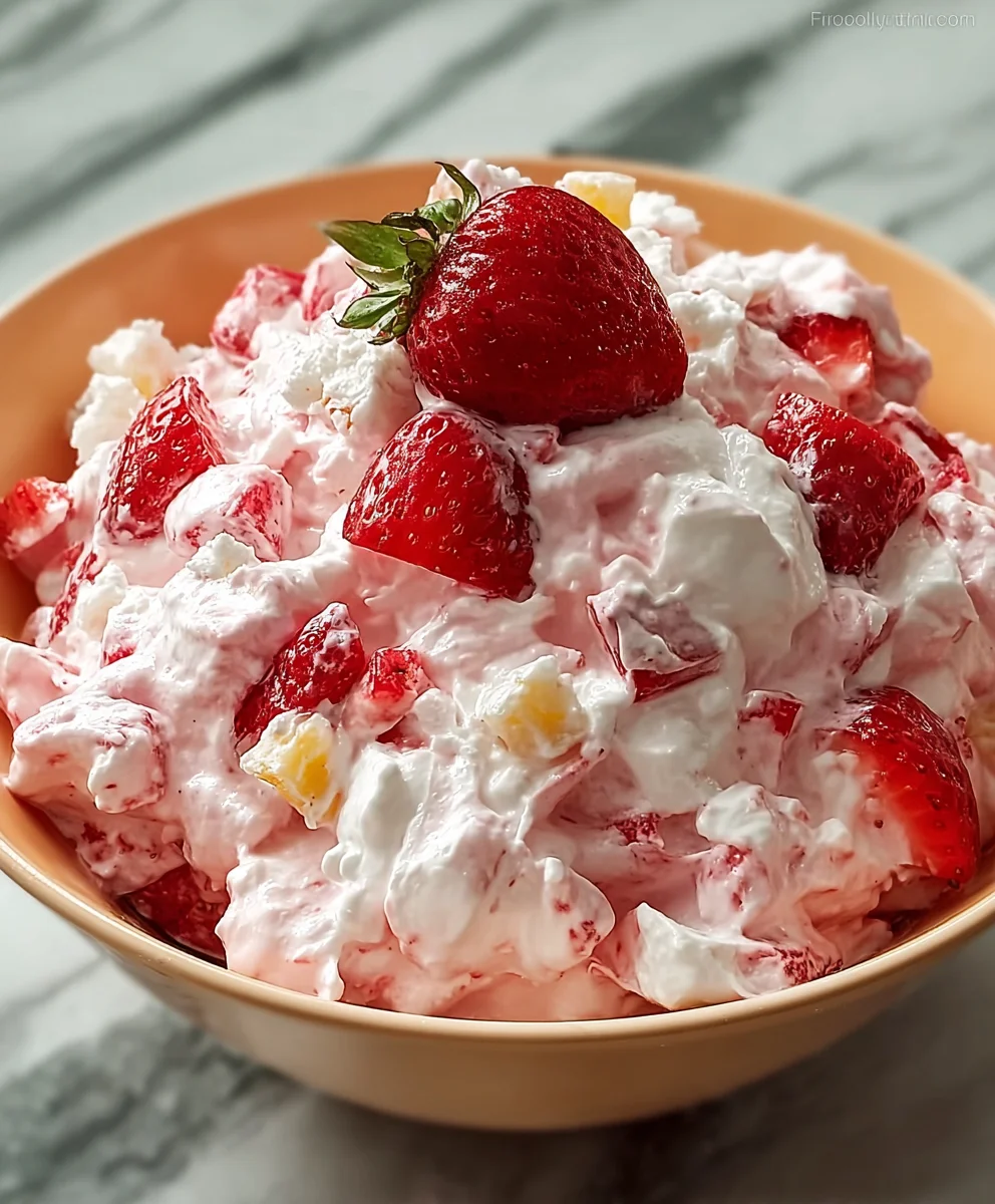 Easy Strawberry Fluff Salad Recipe