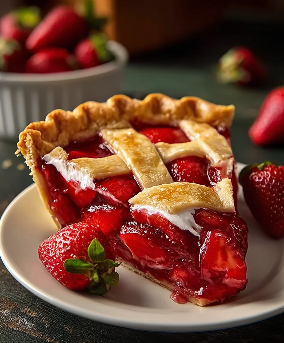 Easy Fresh Strawberry Pie Recipe