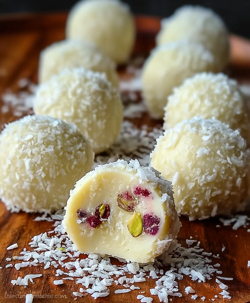 Easy White Chocolate Truffles - Melt In Your Mouth Bliss