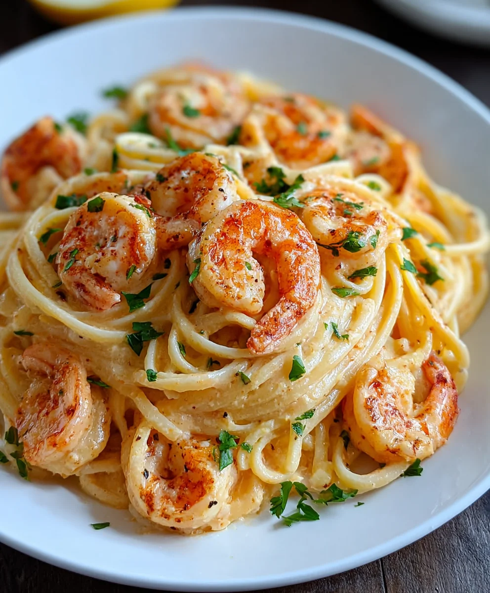 Easy Creamy Shrimp Pasta Recipe - Dinner Done
