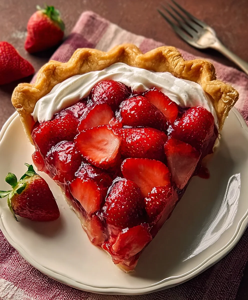 Easy Fresh Strawberry Pie Recipe