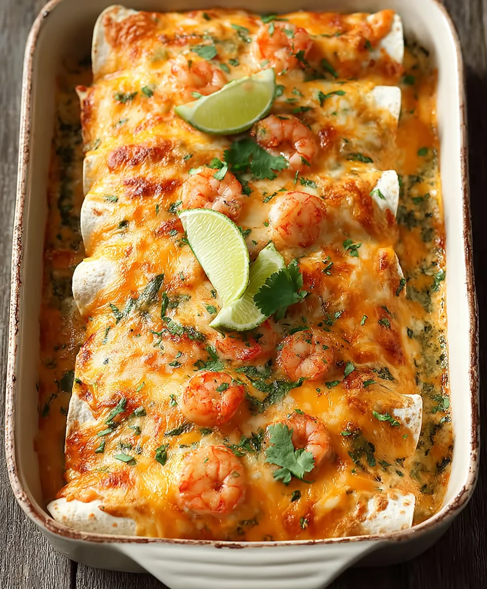 Easy Shrimp Enchiladas Recipe-Flavorful & Quick