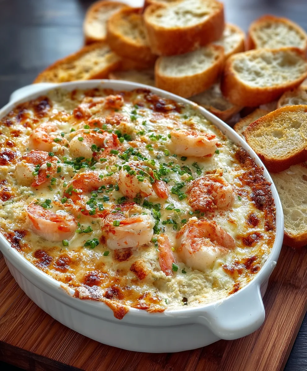 Creamy Hot Seafood Dip Recipe-Easy Appetizer