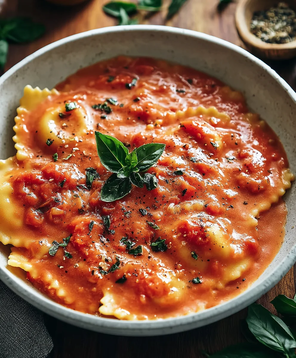 Quick & Easy Ravioli Sauce Recipe - Delicious Beef Flavor