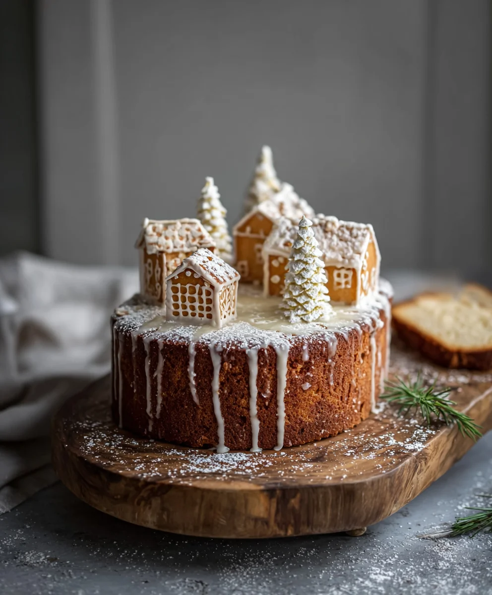 Gin Extractgingerbread Village Cake Recipe