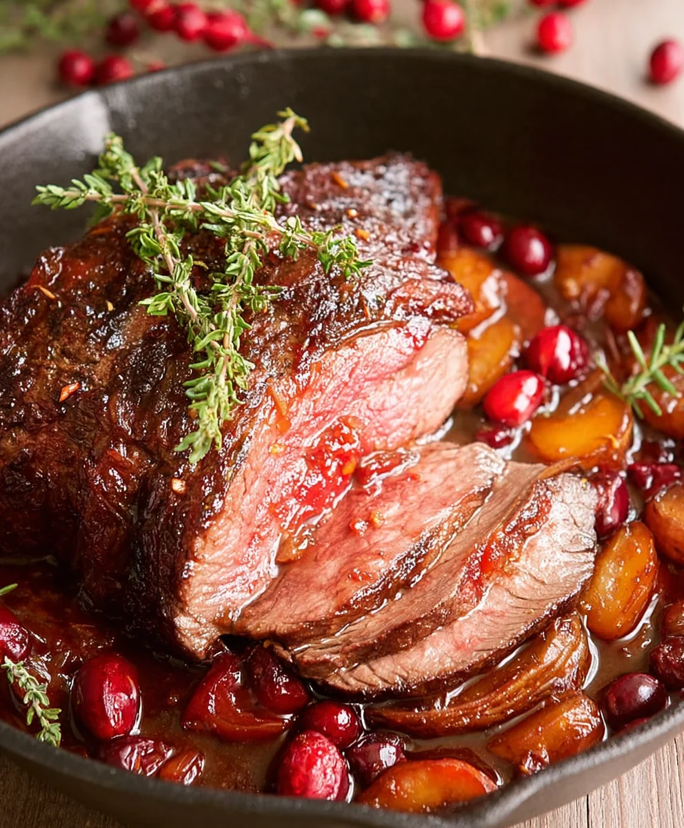 Christmas Roast Beef-Festive Flavor-Easy Dinner