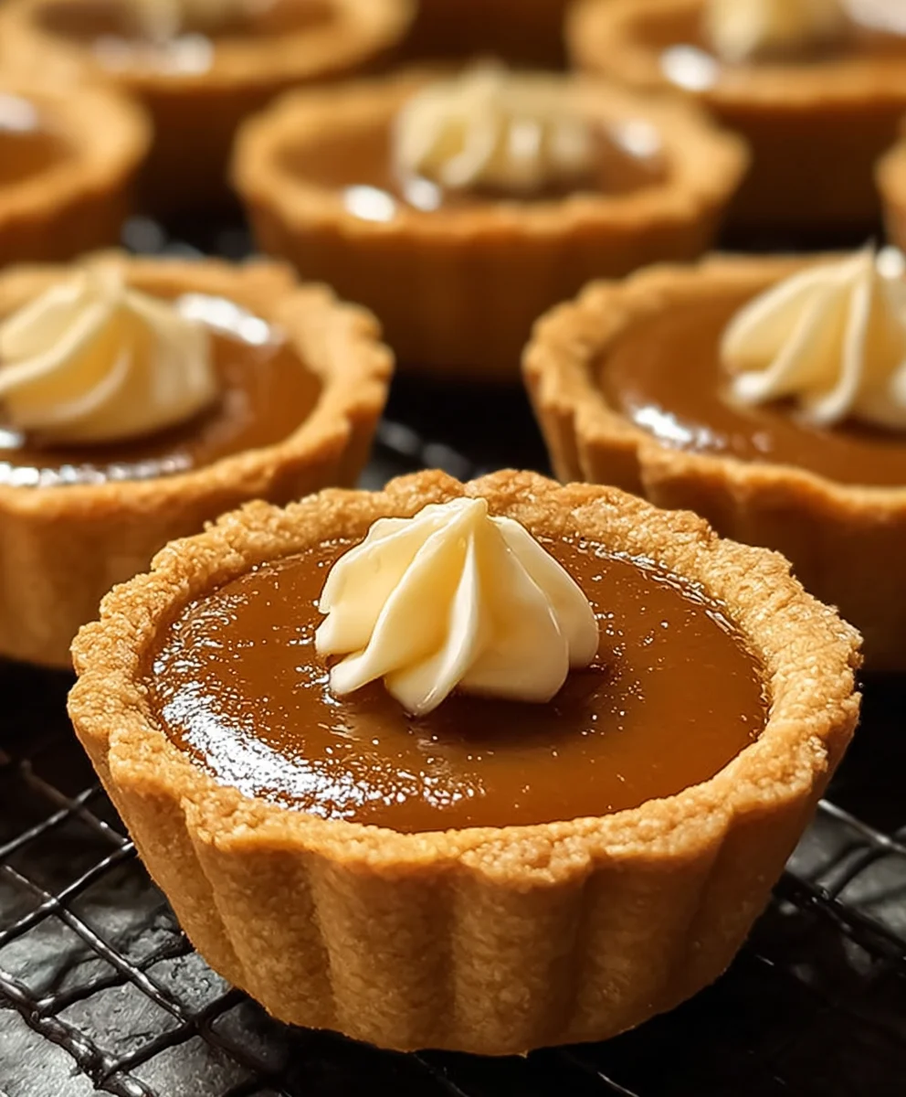 Easy Mini Butterscotch Tarts Recipe-Sweet Treat