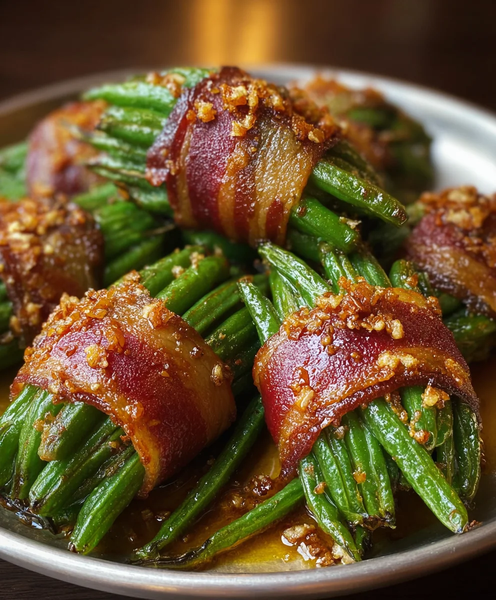 Easy Green Bean Bundles - Delicious Side Dish