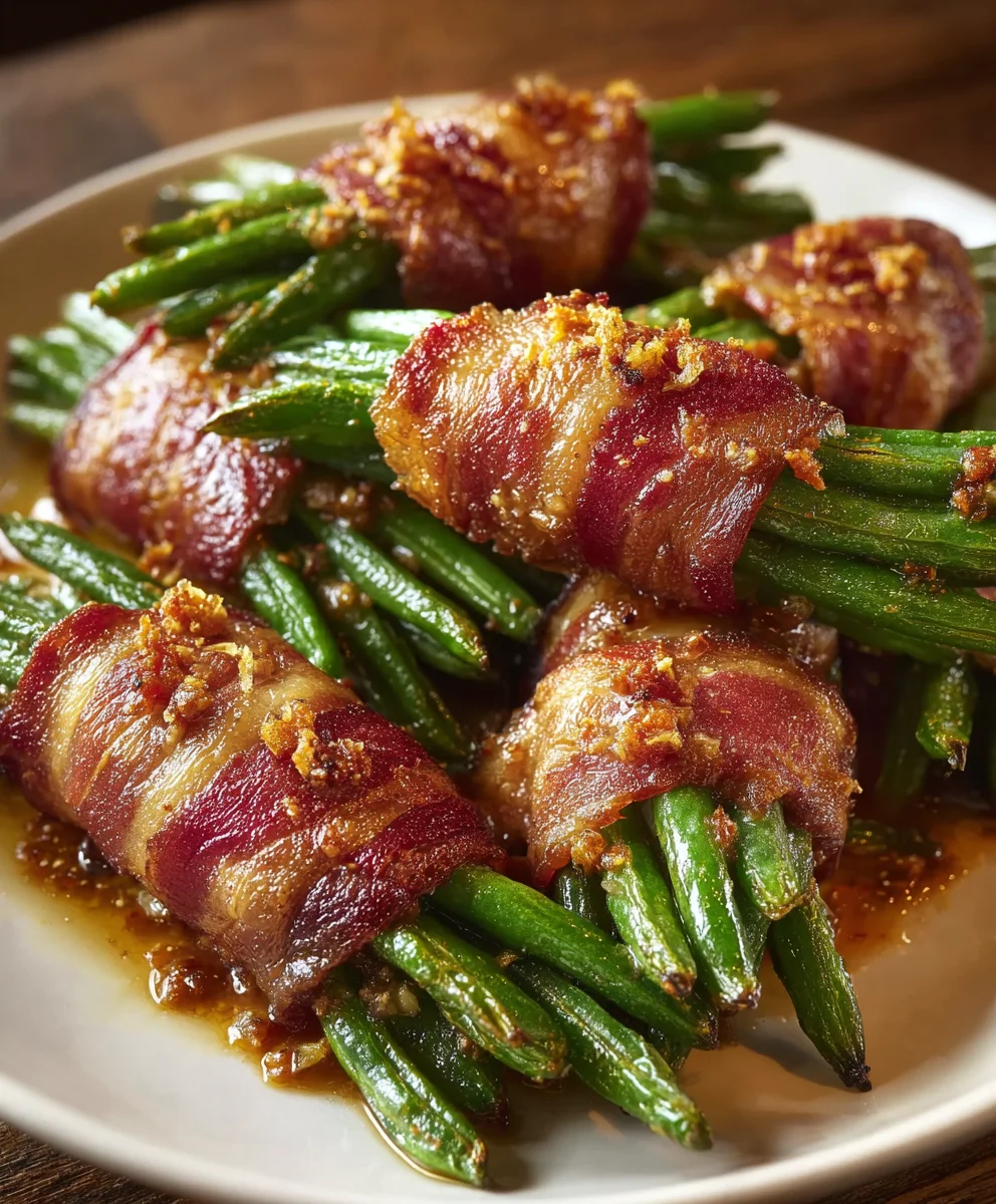 Easy Green Bean Bundles - Delicious Side Dish