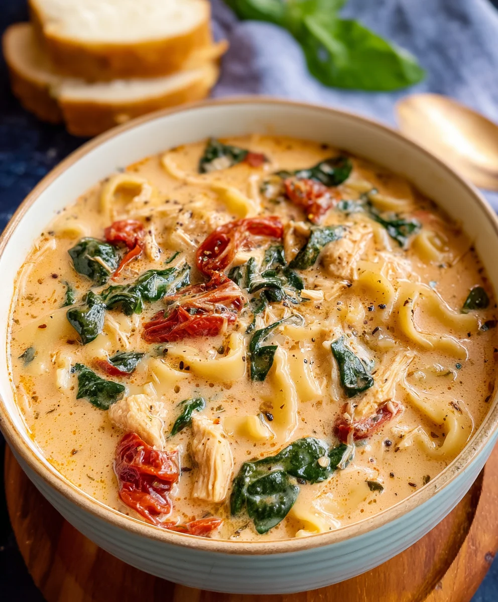 Creamy Tuscan Chicken Soup - Best Recipe