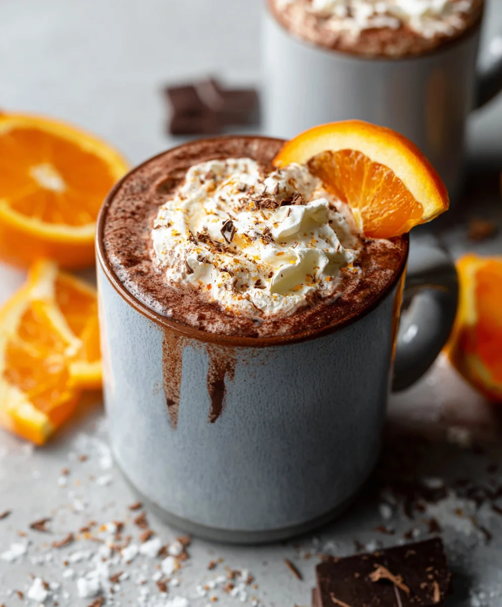 Spicy Orange Hot Chocolate Recipe-Winter Warmth