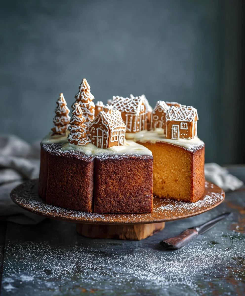 Gin Extract-IGin Extractired Gingerbread Village Cake Recipe