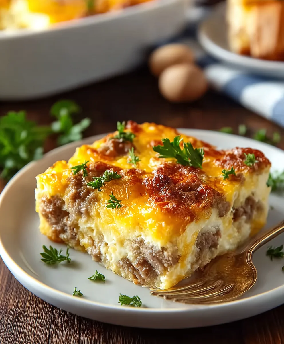 Easy Beef and Egg Casserole Recipe