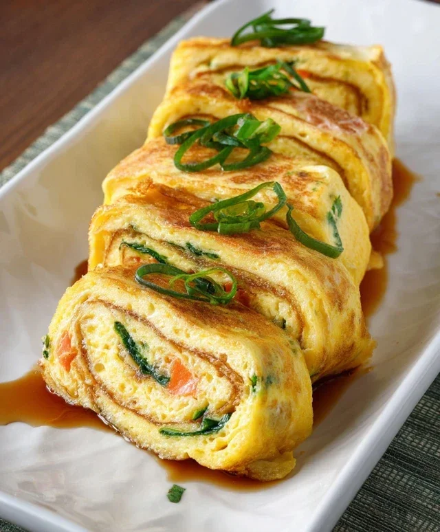 Gyeran Mari (Korean Rolled Omelette)