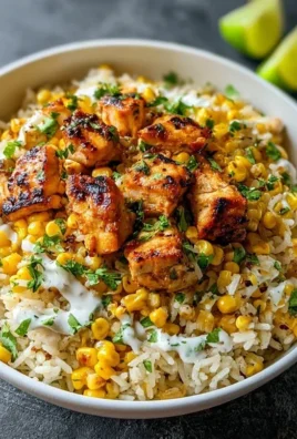 Street Corn Chicken Rice Bowl