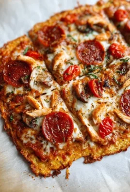 Chicken Crust Pizza