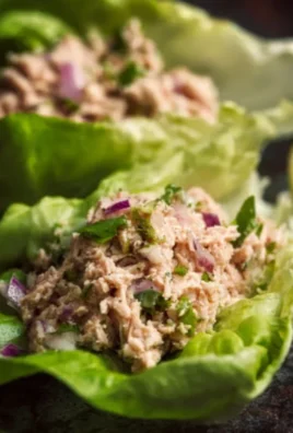 Tuna Lettuce Wraps
