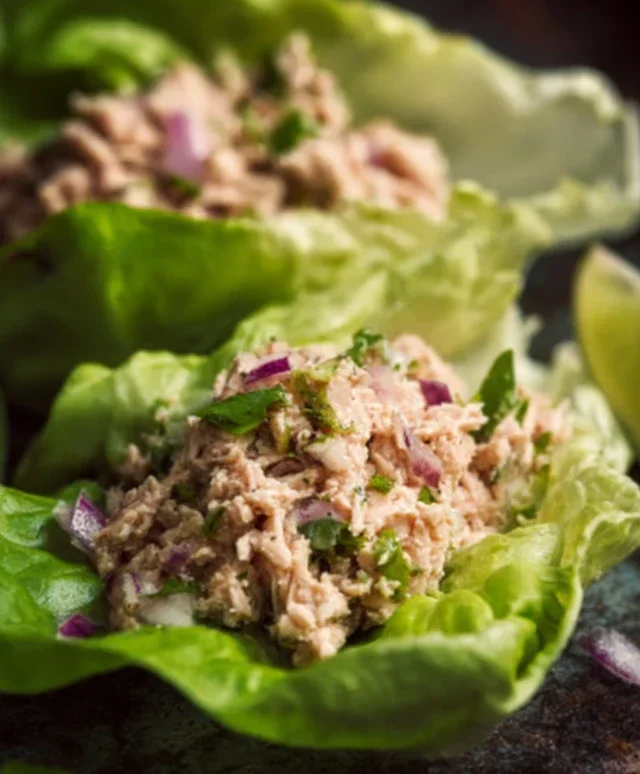 Tuna Lettuce Wraps
