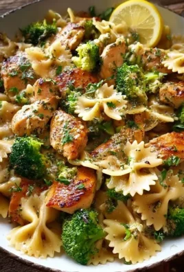 Cowboy Butter Lemon Bowtie Chicken with Broccoli Bliss