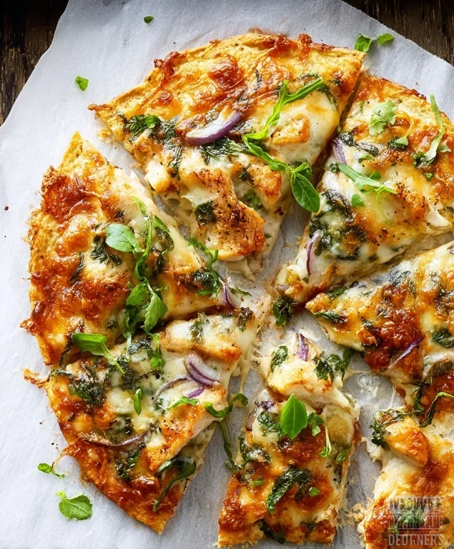 Chicken Crust Pizza (Easy Low Carb Recipe)