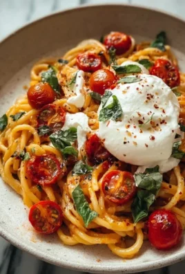 Burst Tomato Burrata Pasta