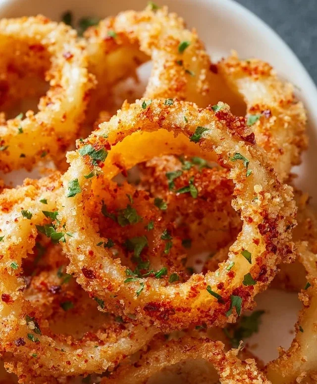 Viral High-Protein Keto Onion Rings Hack (No Breadcrum extract extractbs, No Frying!)