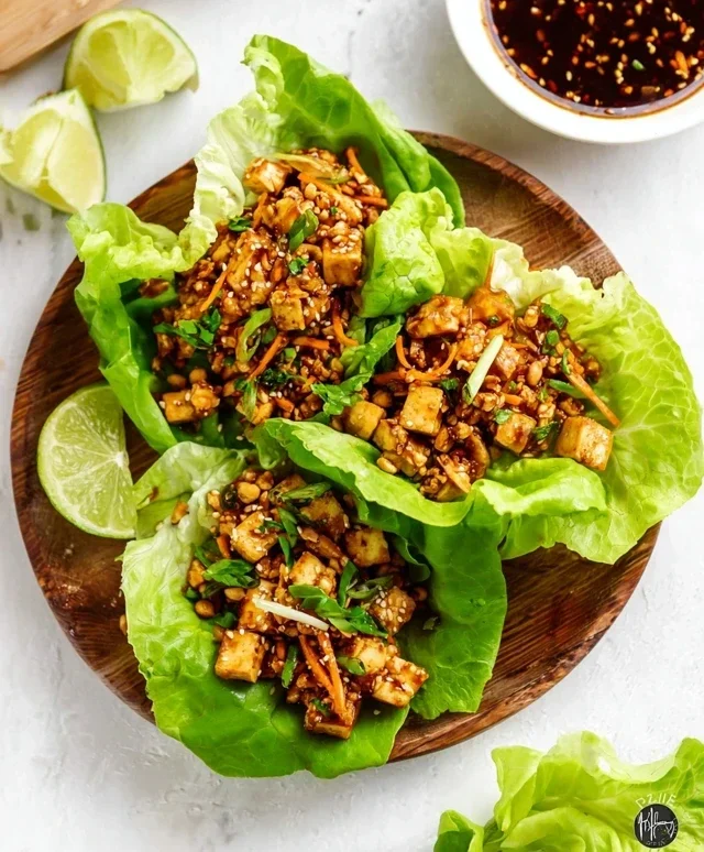 Tofu Lettuce Wraps