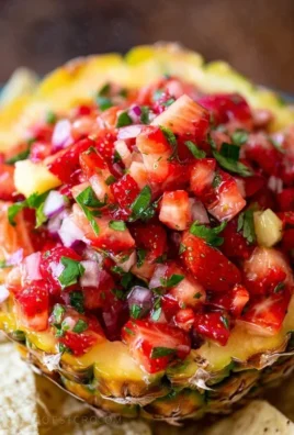 Strawberry Pineapple Salsa Recipe: A Fresh and Flavorful Treat