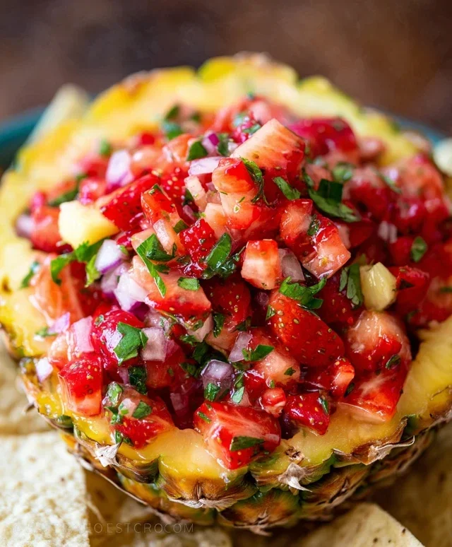 Strawberry Pineapple Salsa Recipe: A Fresh and Flavorful Treat