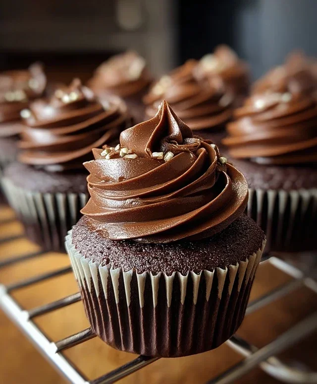 Chocolate Fudge Cupcakes