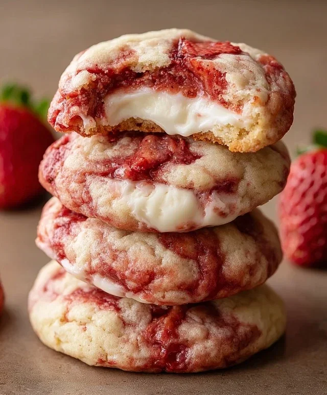 Strawberry Cheesecake Cookie
