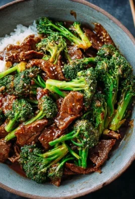Chinese Beef and Broccoli (牛肉炒西兰花)