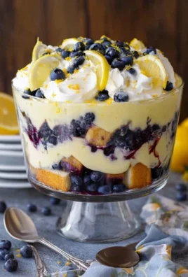 Easy Lemon Blueberry Trifle Recipe