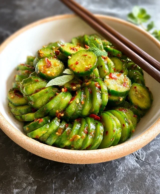 Easy Asian Cucumber Salad
