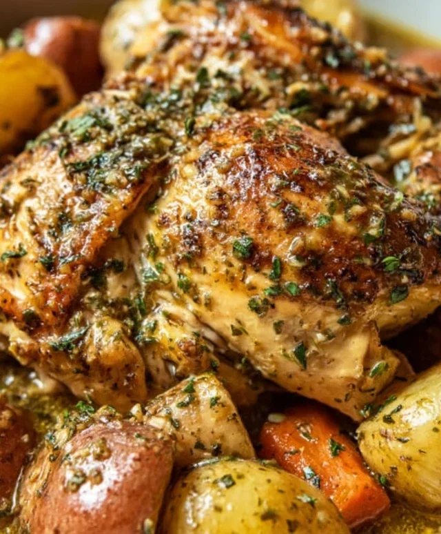 Garlic Butter Chicken Crockpot Recipe: 6-Hour Magic for Tender Bliss
