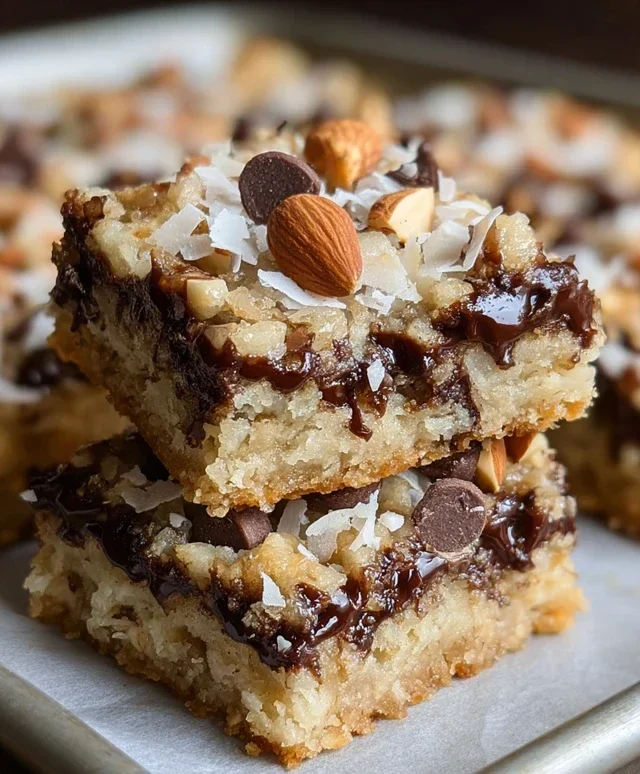 Almond Joy Cookie Bars